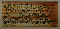 Paul Klee, Zerstörtes Aegypten von klassik art