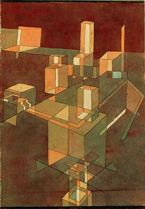 Klee, Italian City / Watercol./ 1928 by klassik art