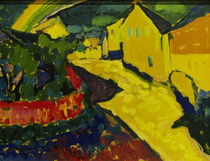 Kandinsky, Murnau mit Regenbogen von klassik art