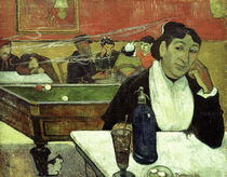 Paul Gauguin / Im Cafe (Mme Ginoux) / 1888 von klassik art