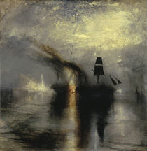 W. Turner, Beisetzung auf See by klassik art