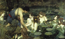 Waterhouse / Hylas and the Nymphs / 1896 by klassik art