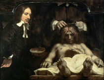 Rembrandt / Anatomy of Dr. Deijman by klassik art