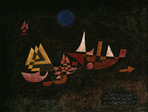 Paul Klee, Abfahrt der Schiffe / 1927 von klassik art