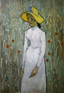 V. van Gogh, Girl in White / Paint./ 1890 by klassik art