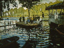 Monet / La Grenouillère / Painting by klassik art