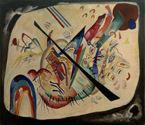 W.Kandinsky / White Oval by klassik art