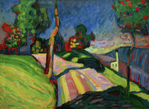 W.Kandinsky, Murnau – Kohlgruberstraße by klassik art