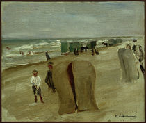 M. Liebermann, Strandszene in Noordwijk von klassik art