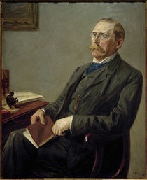 Wilhelm von Bode / Gemälde von Max Liebermann by klassik art