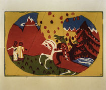 W.Kandinsky, Berge by klassik art