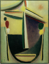 A. v. Jawlensky, Abstrakter Kopf, um 1922 by klassik art