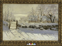 C.Monet, Die Elster / 1868–69 von klassik art