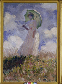 Claude Monet / Woman with umbrella by klassik art