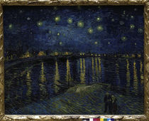Vincent van Gogh / Starry Night Over the Rhone. by klassik art