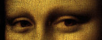 Leonardo da Vinci, Mona Lisa (Ausschn.) von klassik art