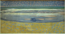P.Mondrian, Meer bei Sonnenuntergang von klassik art