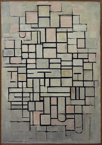 Mondrian / Komposition Nr. IV; 1914 von klassik-art