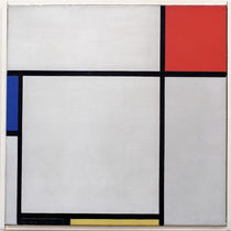 Mondrian / Komp. Rot, Blau, Gelb, Schwarz1929 von klassik art