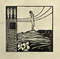 E.L.Kirchner / Male Nude on a Mountain by klassik art