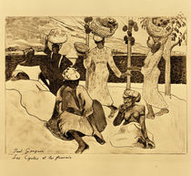 P.Gauguin, Grillen und Ameisen by klassik art