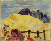 P.Gauguin, “Parahi te marae” / painting by klassik art