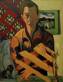 Ernst Ludwig Kirchner / Self-Portrait by klassik art