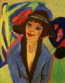 E.L.Kirchner / Image of Gerda by klassik art