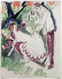E.L.Kirchner, Pantomime Reimann II von klassik art