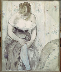 Manet / Die Frau mit dem Strumpfband/1878 von klassik art