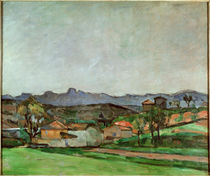 Cézanne, Provenzalische Landschaft von klassik art