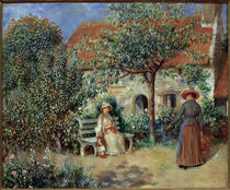 Renoir / Scene du jardin /  c. 1886 by klassik art
