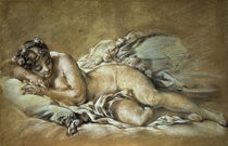 F.Boucher, Schlafende junge Frau von klassik art
