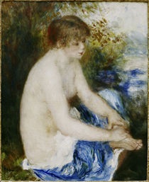 Renoir / Small blue nude / 1878/79 by klassik art