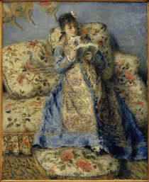 Renoir / Madame Monet reading / 1872 by klassik art