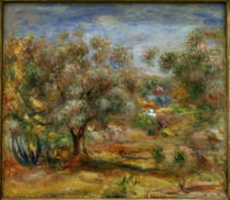 A.Renoir, Landschaft bei Cagnes von klassik art