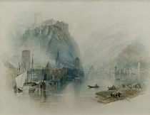 William Turner / Castles along the Rhine by klassik art
