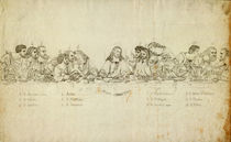 after Leonardo / The Last Supper / Engra. by klassik art