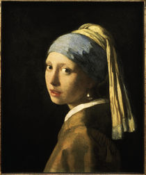 Vermeer / Girl with pearl earring /c. 1665 by klassik art