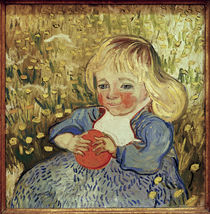 van Gogh / Child with orange / 1890 by klassik art