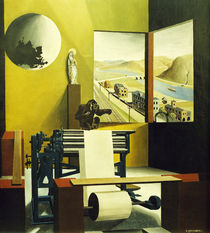Carl Grossberg, Maschinensaal / 1925 von klassik art