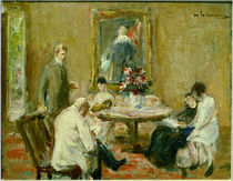 Max Liebermann / Family / Painting 1926 by klassik art