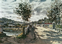 Monet / The bridge of Bougival / 1870 by klassik art