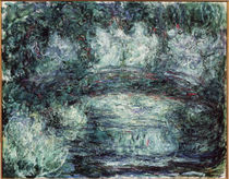 C.Monet, Die japanische Brücke von klassik art