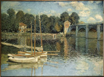 Claude Monet / Le Pont d’Argenteuil /1874 by klassik art