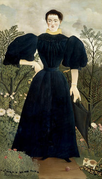 Rousseau, H. / Portrait de femme/ 1895–97 by klassik art
