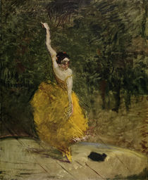 Toulouse-Lautrec / Spanische Tänzerin/1888 von klassik art