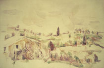 Cezanne / Landscape in Provence /  c. 1880 by klassik art