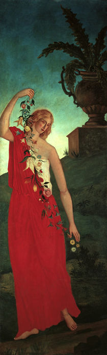Paul Cézanne, Der Frühling/ 1859–62 von klassik art