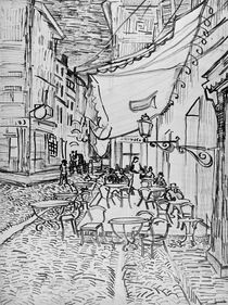 van Gogh / Terrace of the cafe / 1888 by klassik art